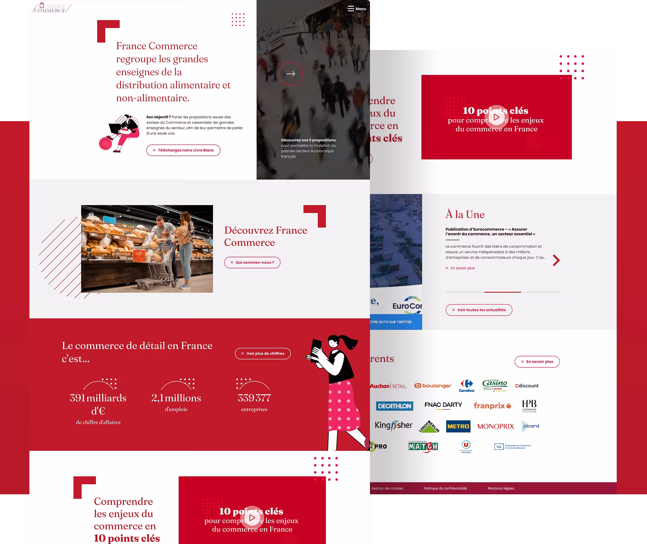 Site internet France Commerce