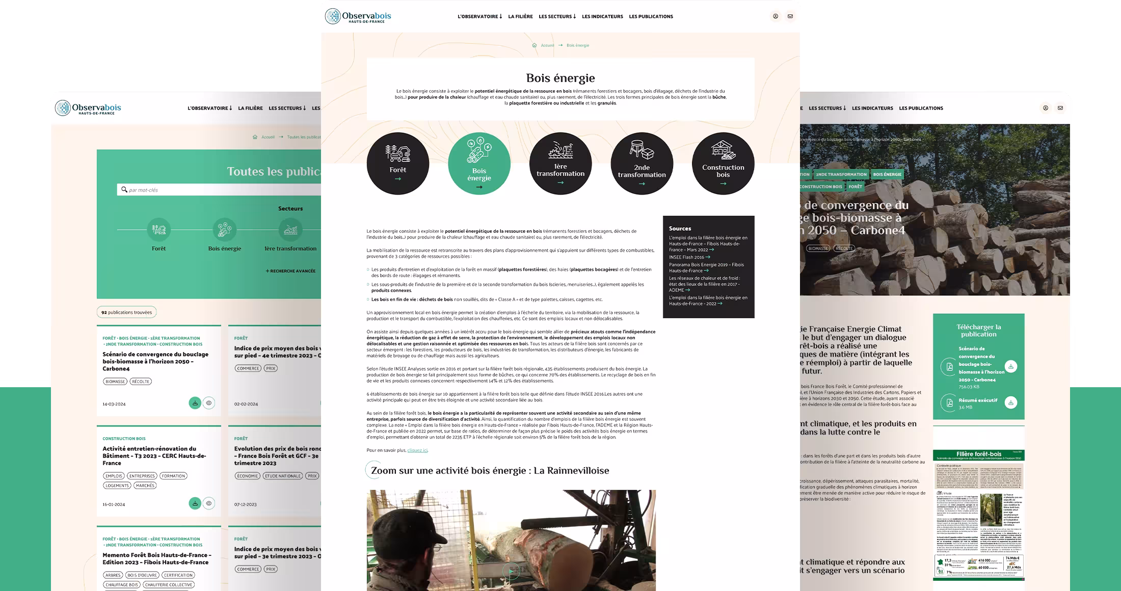 Site internet Observabois