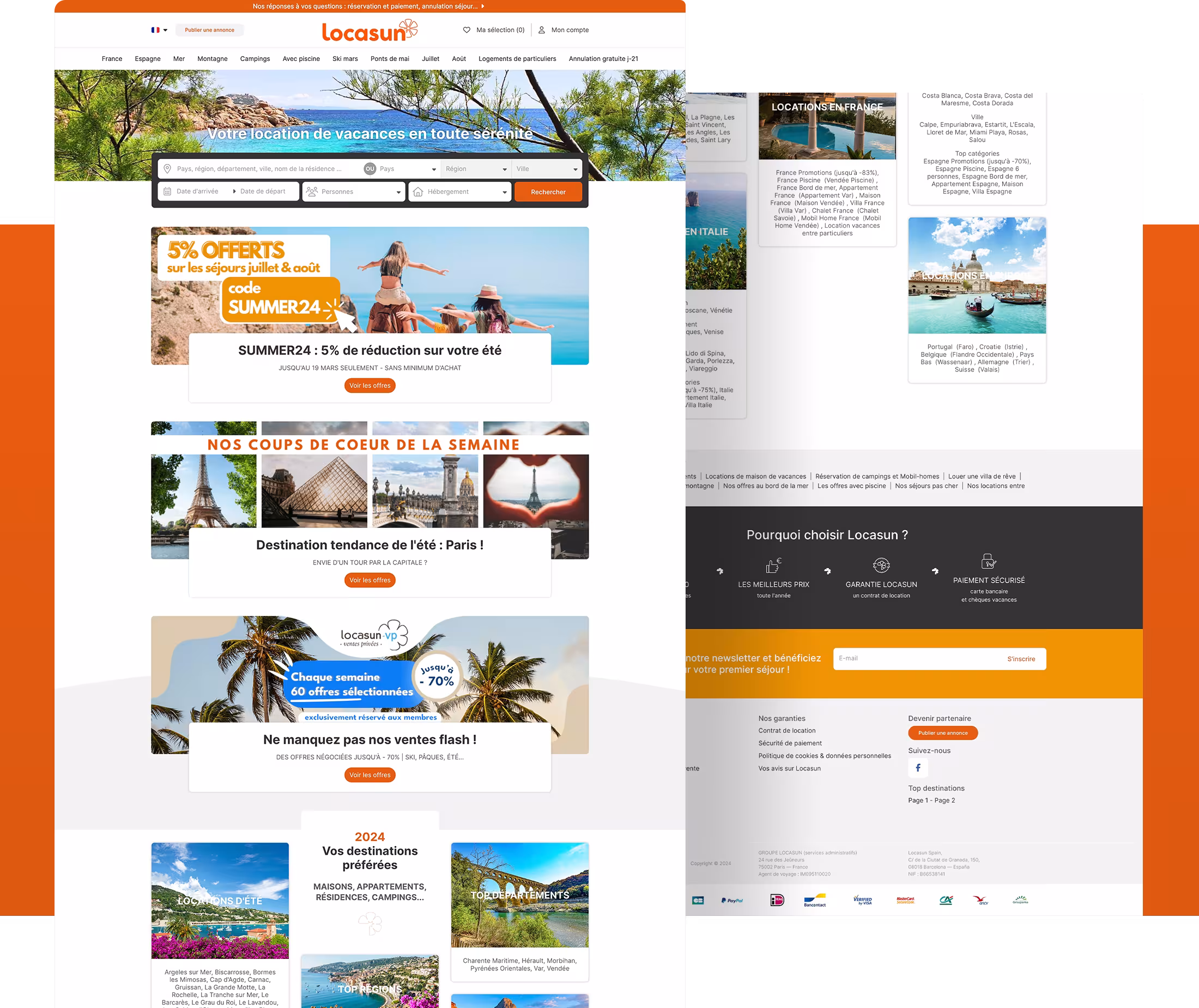 Site internet Locasun