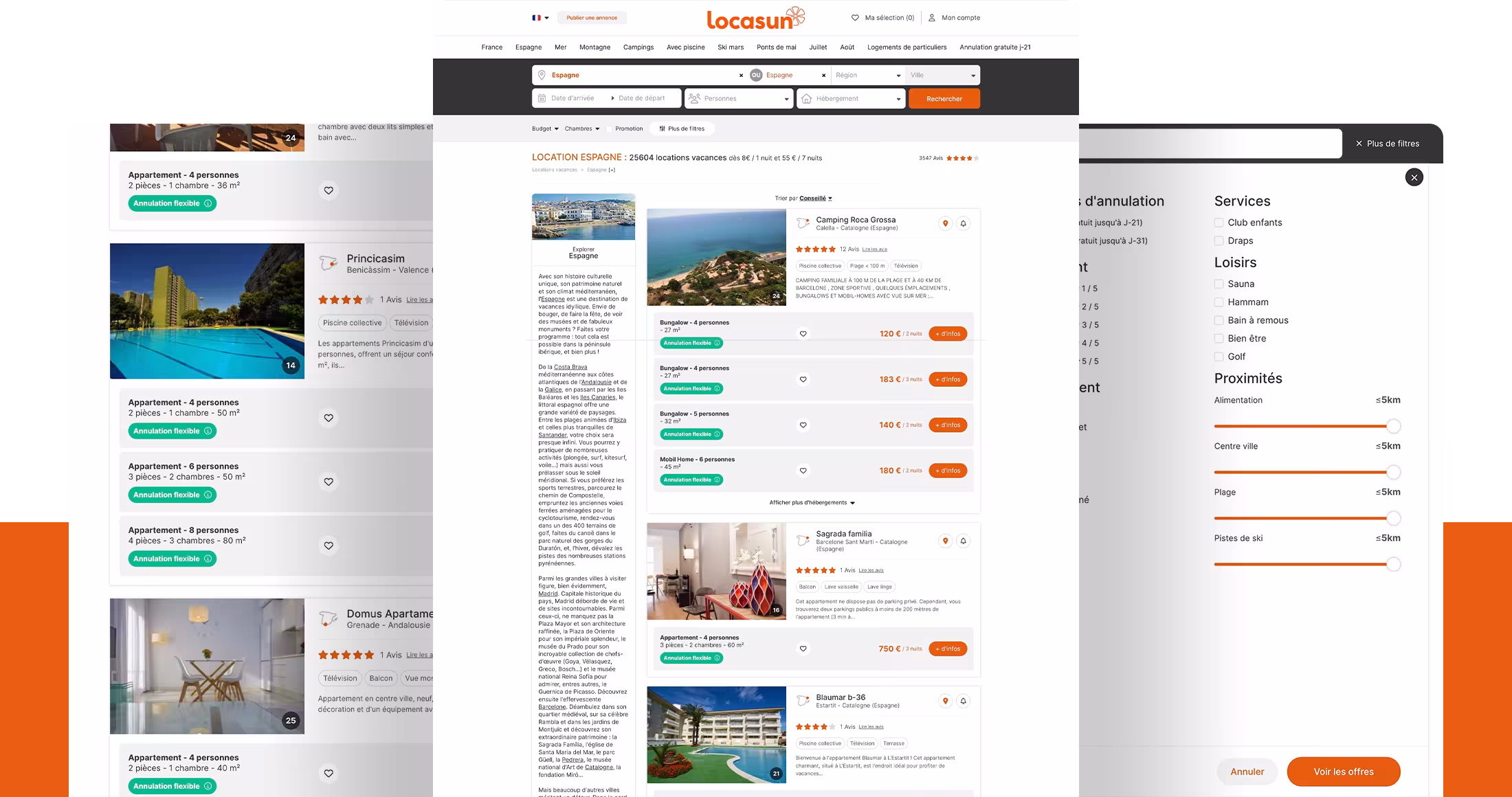 Site internet Locasun