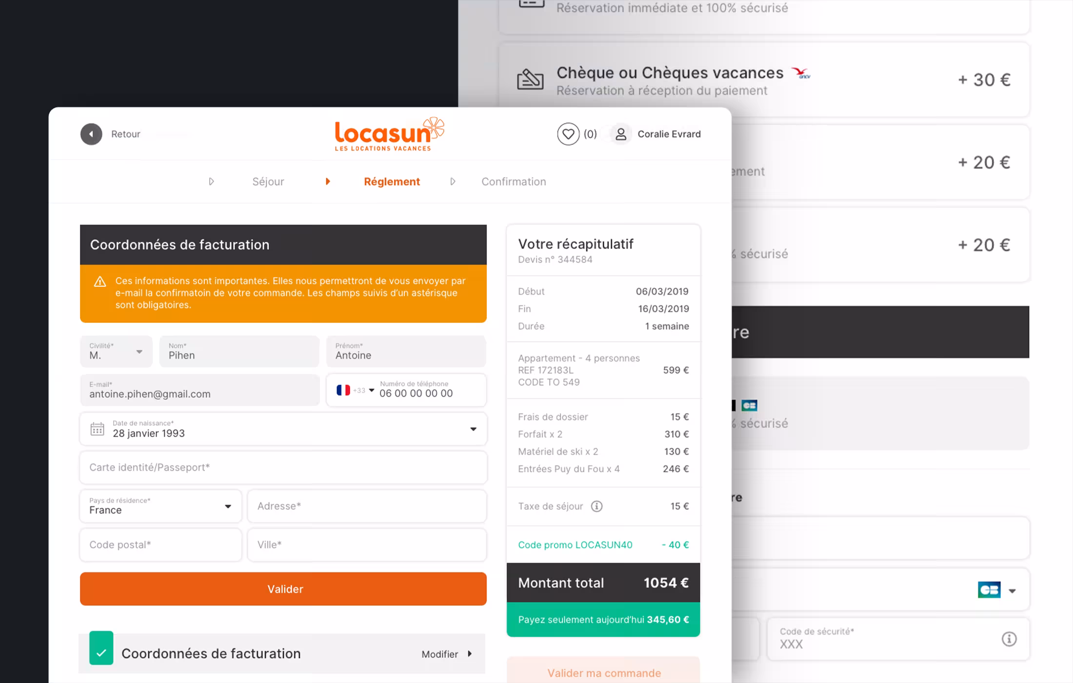 Site internet Locasun