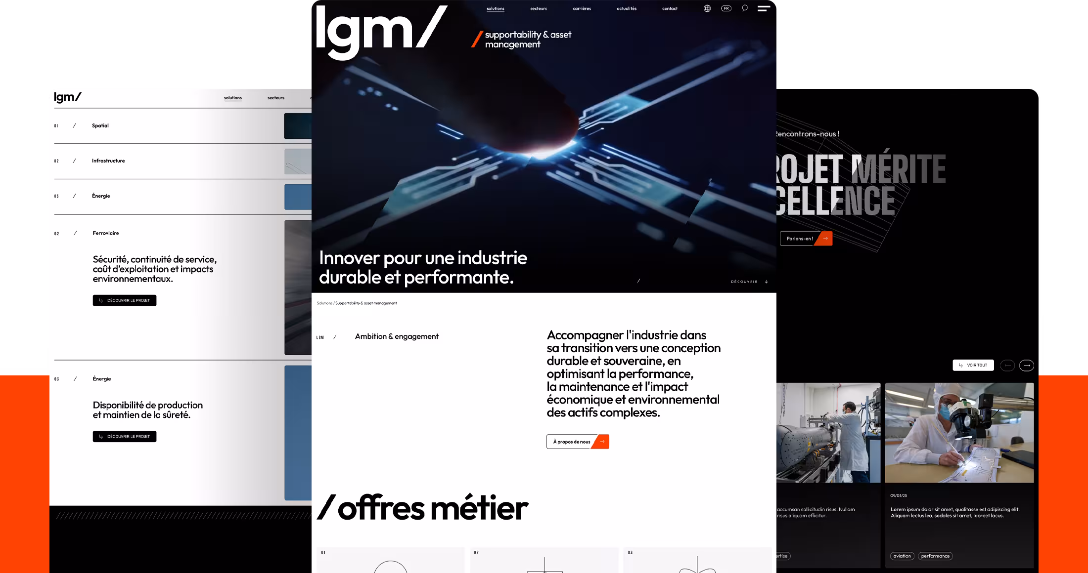 Page service du site lgm.group
