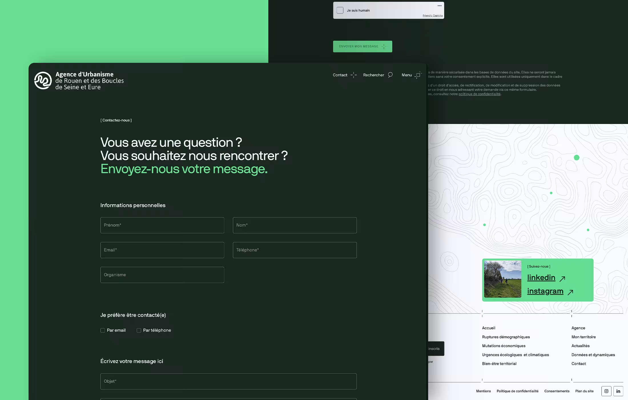 AURBSE - Page contact