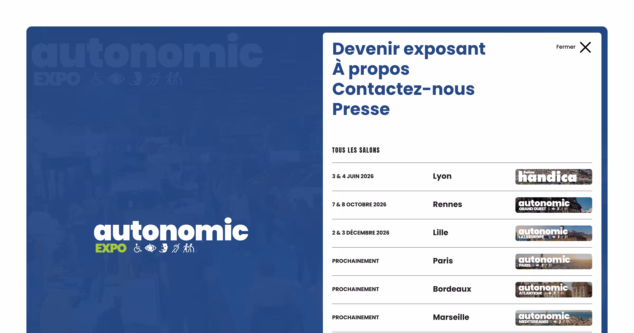 Autonomic Expo - Navigation